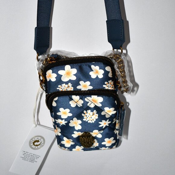 Kurt Geiger London Recycled Multi Pocket Crossbody Bag in Blue #4064186229 NWT - Picture 4 of 7